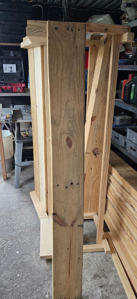 Balkplanken 1.60 4cm dik 20 cm breed, Ophalen, Planken