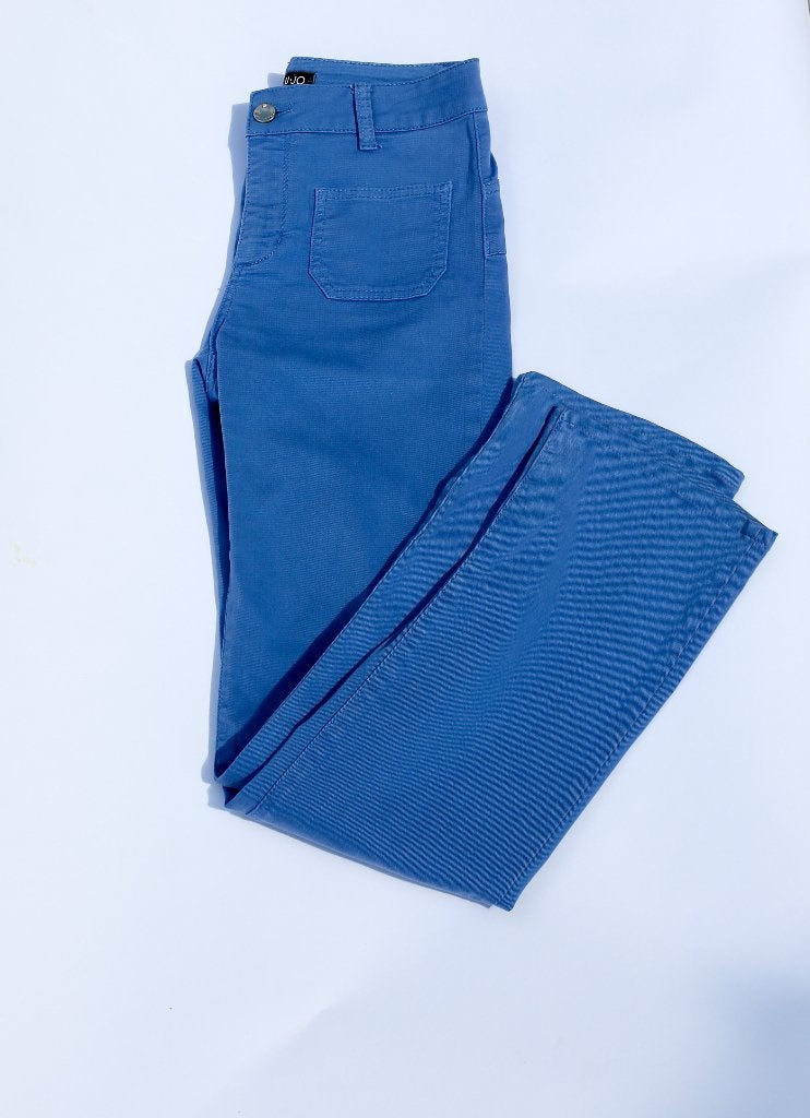 Liu Jo XS blauwe broek, Kleding | Dames, Broeken en Pantalons, Blauw, Liu Jo, Ophalen of Verzenden, Zo goed als nieuw
