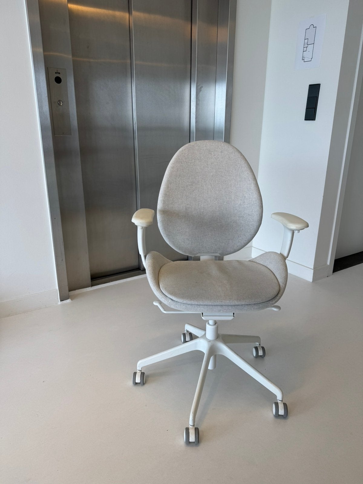 IKEA HATTEFJÄLL bureaustoel, Enlèvement, Utilisé, Chaise de bureau