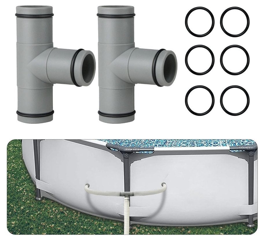 32 mm T-type connector voor zwembadfilterpompen, Ophalen of Verzenden, Nieuw, Zwembadpomp