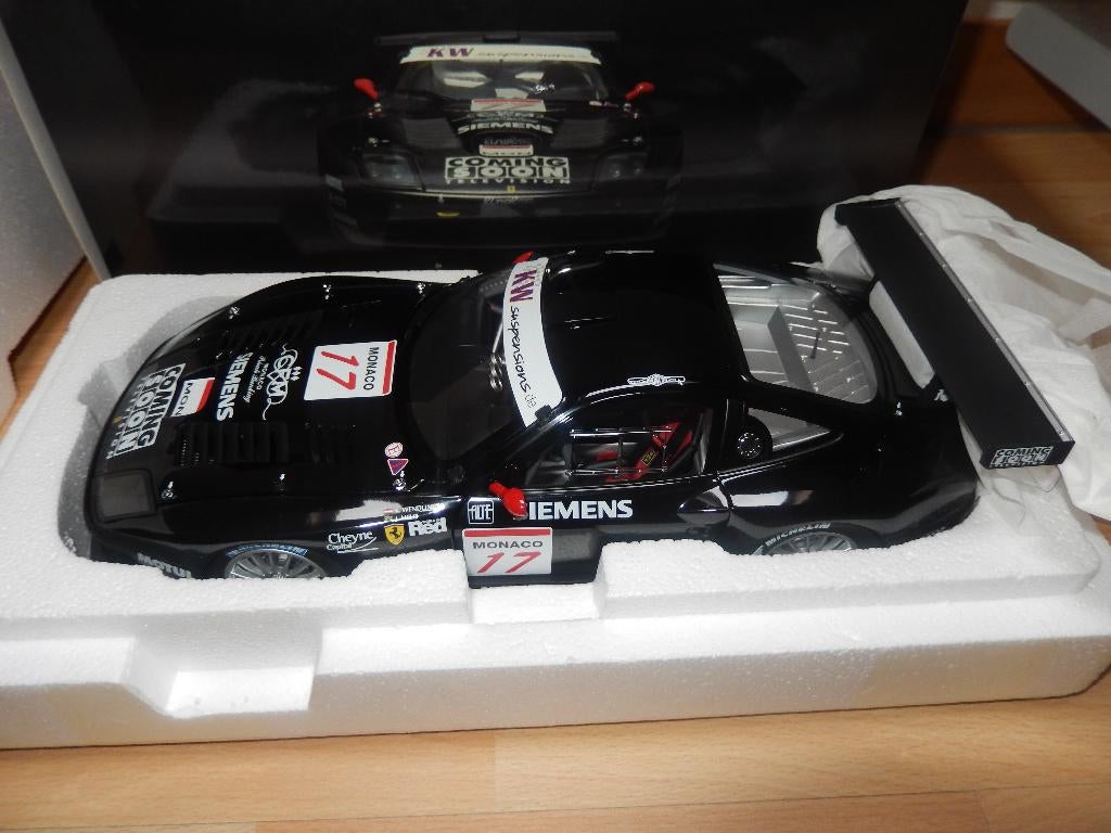 Ferrari 575 GTC 1/18 Kyosho, Ophalen of Verzenden, Nieuw, Auto, Kyosho
