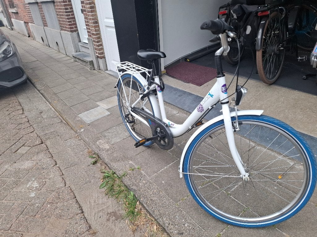 Meisjesfiets BFK, Vélos & Vélomoteurs, Vitesses, Comme neuf, Enlèvement, Frein sur jante