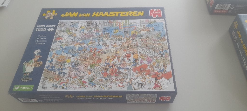 Puzzels Van Haasteren slechts 1x gelegd, Ophalen, Zo goed als nieuw, Legpuzzel