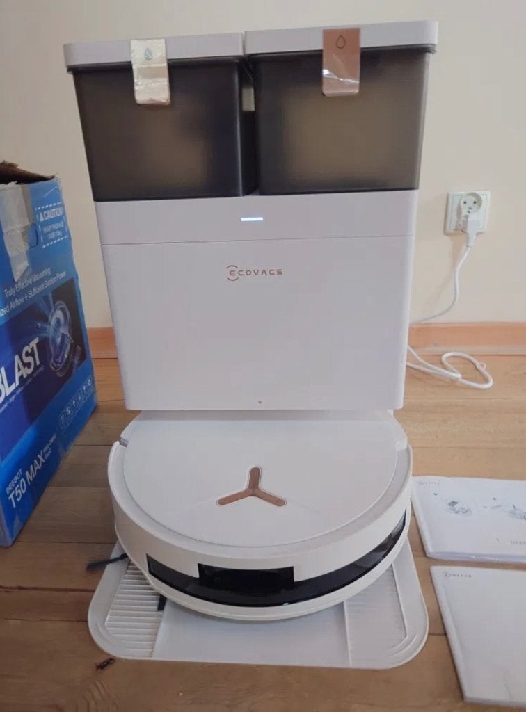 Ecovacs Deebot T50 MAX Pro-stofzuigrobot Omni, Elektronische apparatuur, Stofzuigers, Bedienbaar via app, Verzenden, Robotstofzuiger