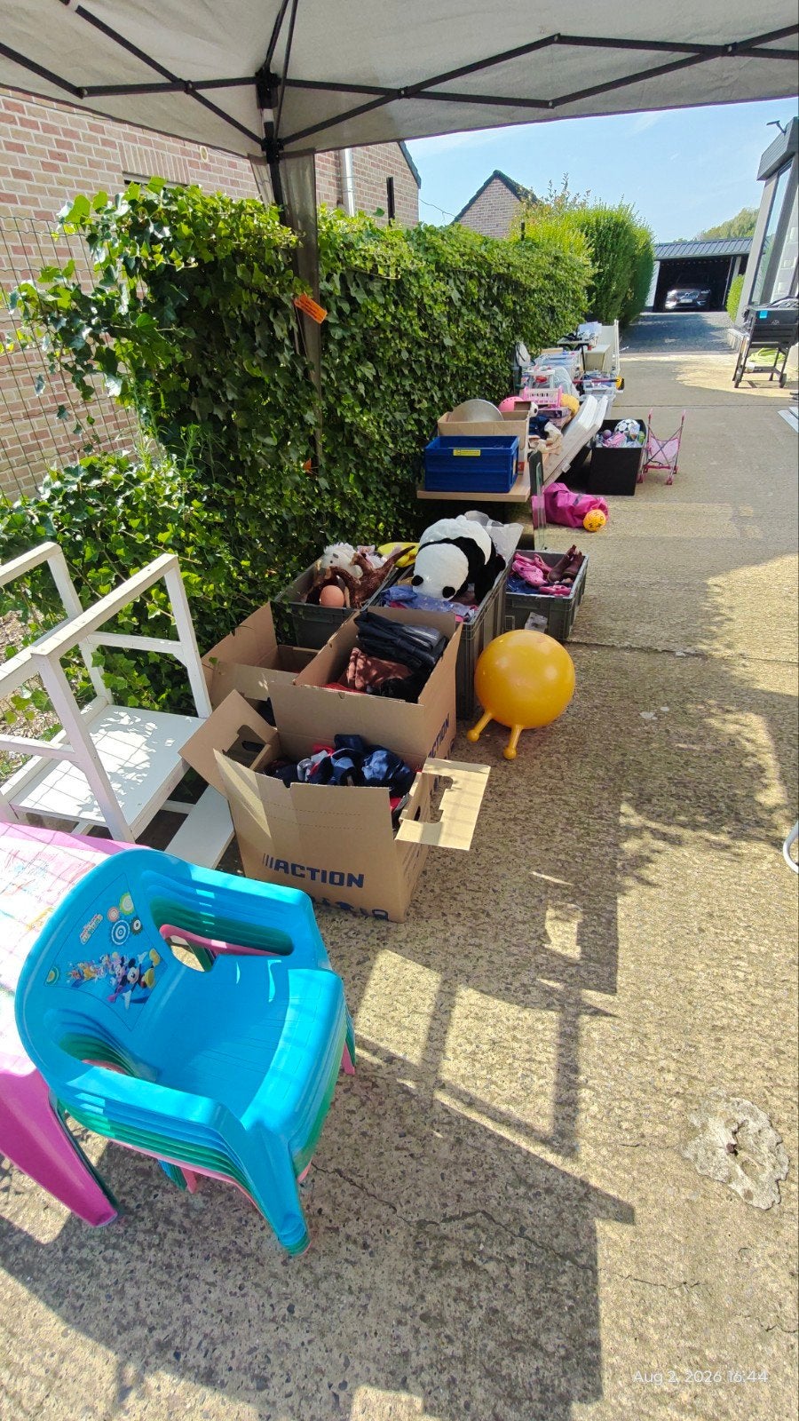 Rommelmarkt - alles moet weg! 2 en 3 Augustus, Enlèvement