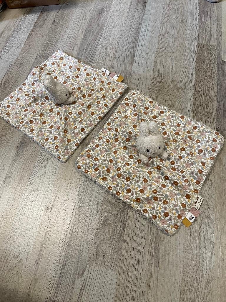 2 knuffeldoekjes (doodoo's), Ophalen, Little Dutch, Konijn, Nijntje