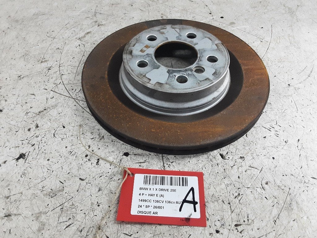 FREIN DISQUE ARRIÈRE BMW X1 (U11) (01-2022/-) (6891086), Utilisé, BMW, Petuelring 130
80809  München, DE, Bayerische Motoren Werke AG