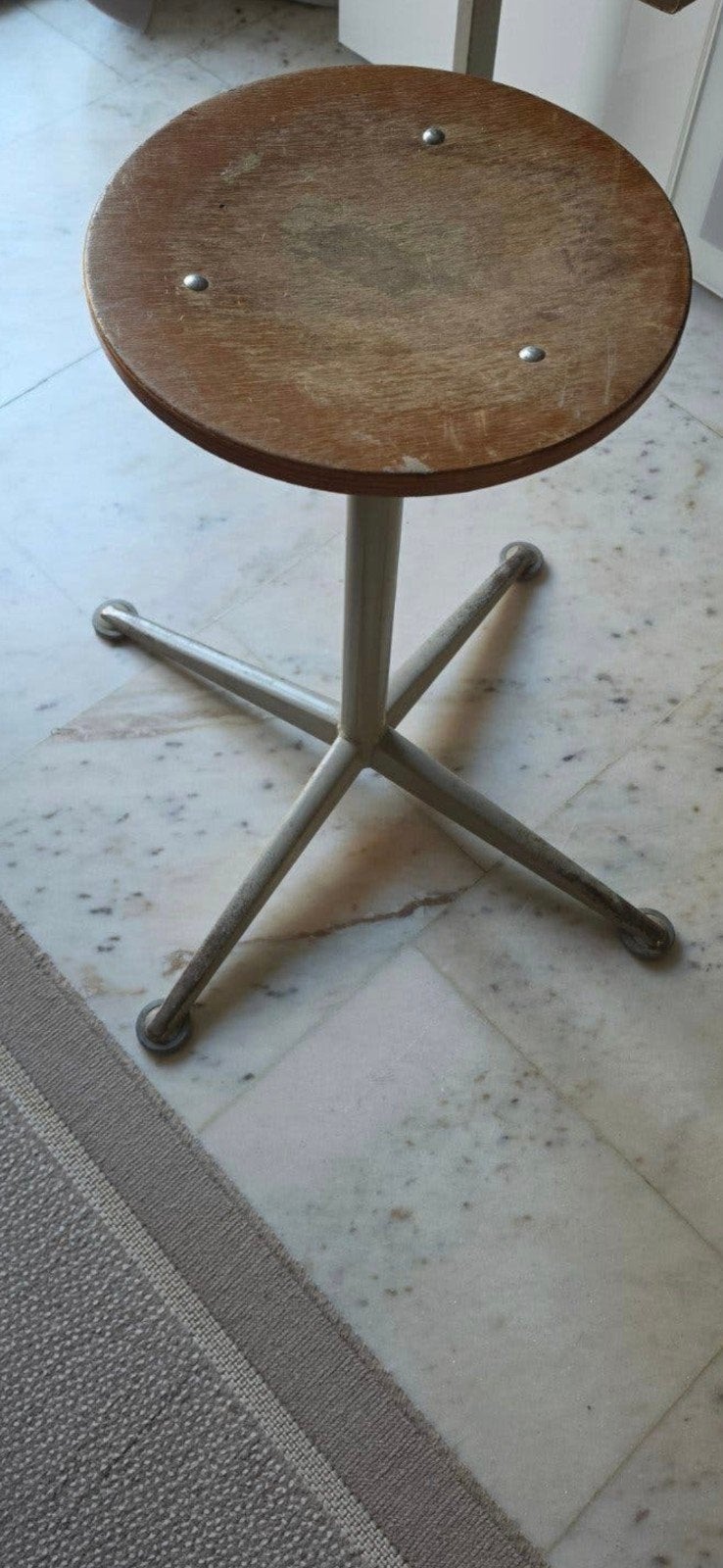Tabouret vintage, Ophalen of Verzenden