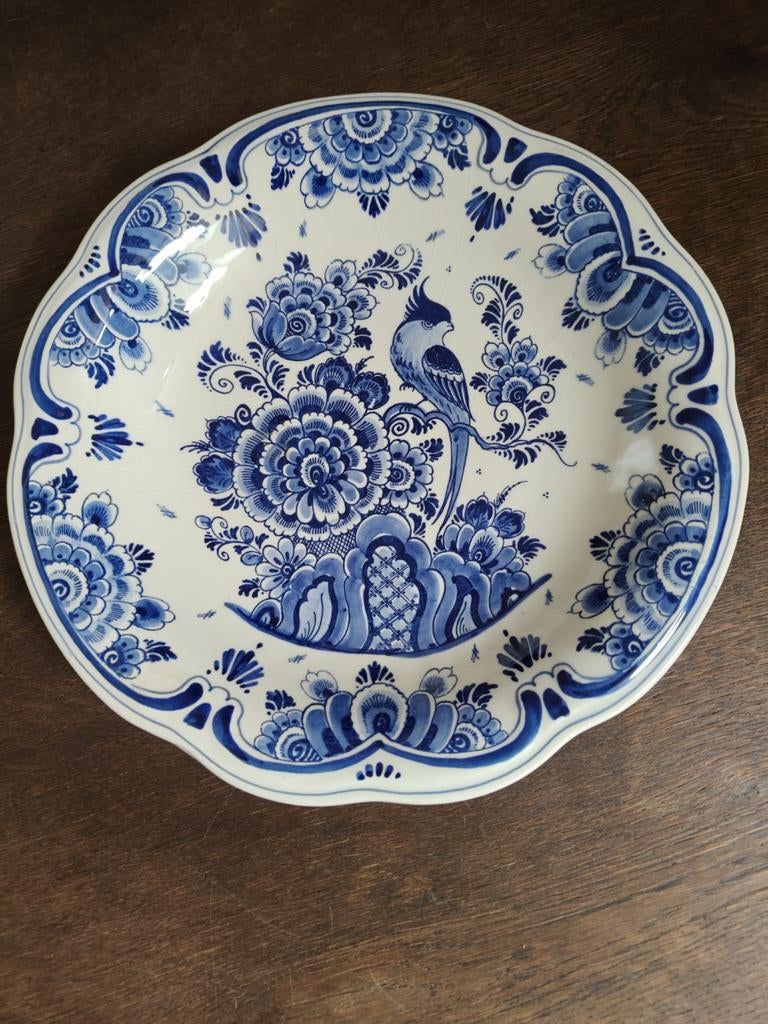 Delfts Blauw porselein schaal, Antiek en Kunst, Ophalen