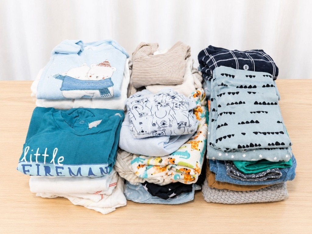 Babykleding maat 56 – 37 stuks – jongen – goede staat, Ophalen, Gebruikt, Overige maten
