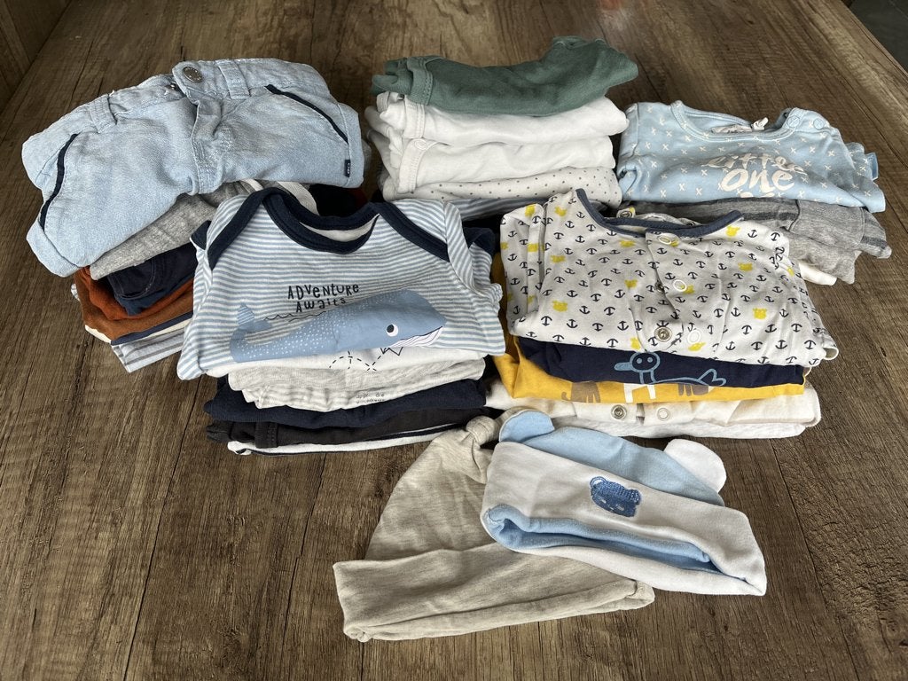 Assortiment babykleding jongens maat 56, Kinderen en Baby's, Babykleding | Maat 56, Ophalen, Gebruikt, Jongetje, Overige typen
