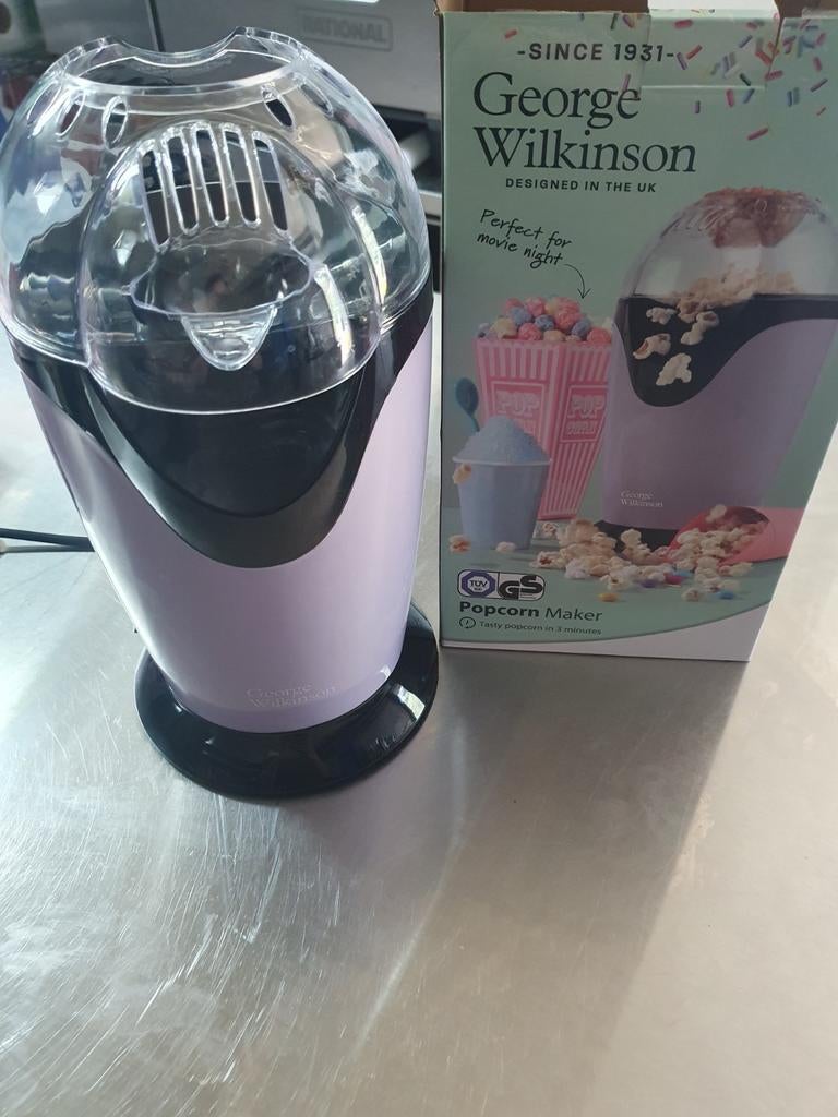 Popcornmaker, Ophalen