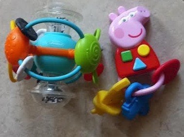 baby speelbal infantino + peppa pig met muziek, Enlèvement ou Envoi