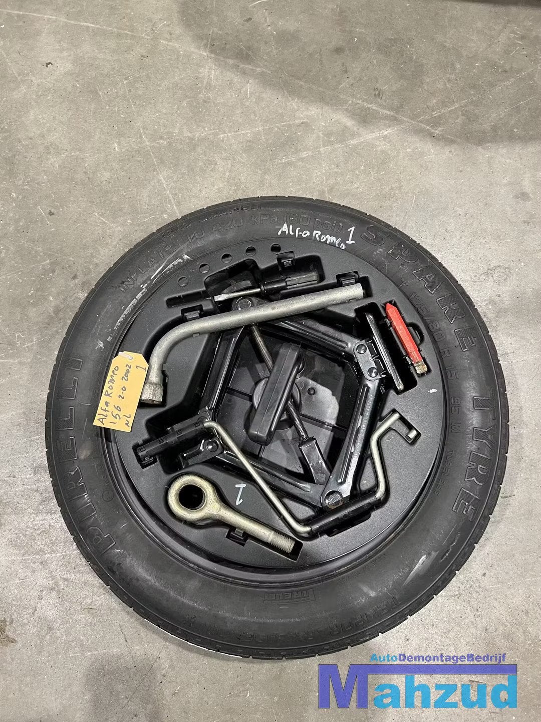 ALFA ROMEO 156 thuiskomer krikset 5x98 58.1 15 inch, Auto-onderdelen, Banden en Velgen, Gebruikt, Dpofca@stellantis.com, Stellantis Europe S.p.A.