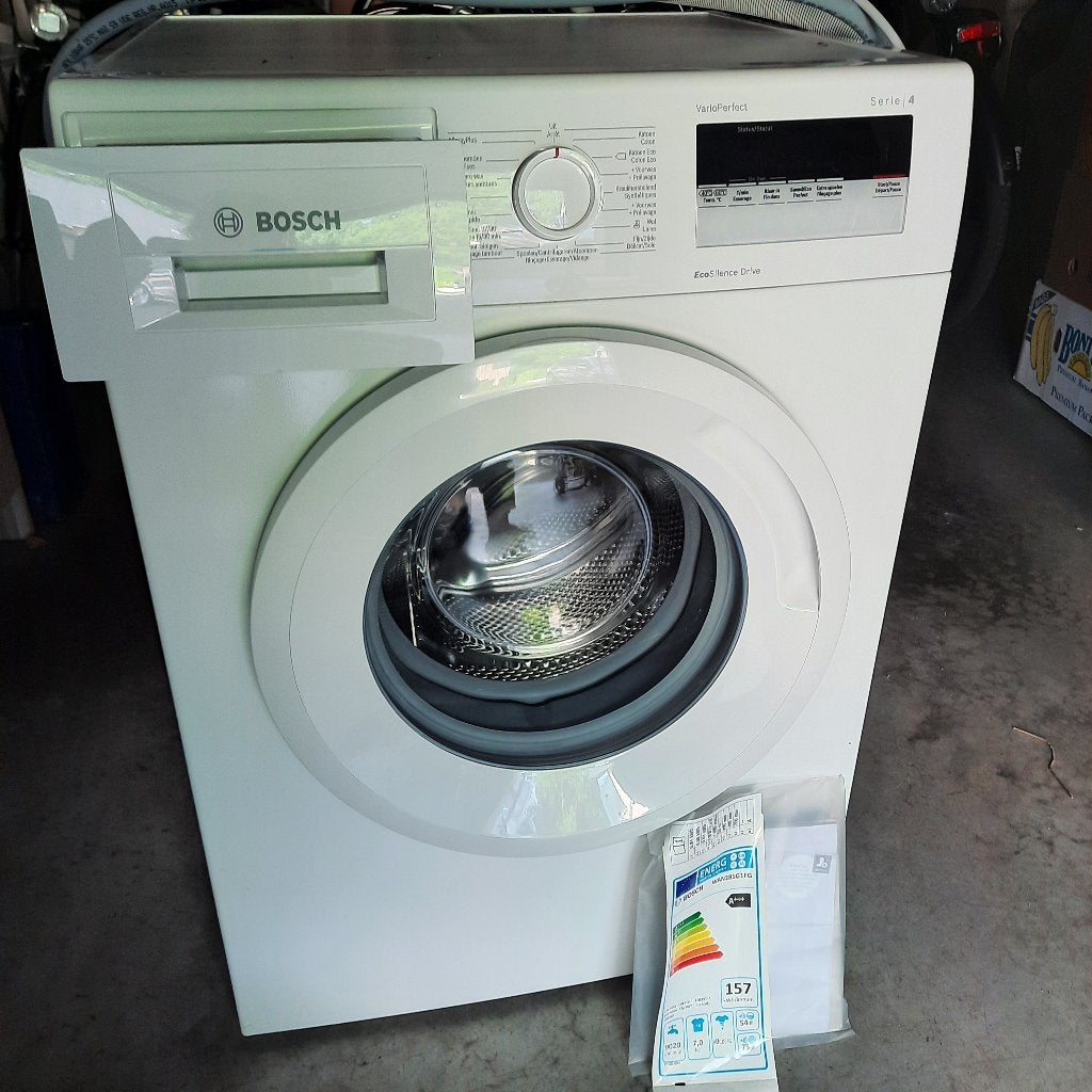 Bosch Wasmachine WAN281G1FG A+++ 7.0 kg, 1200 à 1600 tours, 6 à 8 kg, Programme lavage à la main, Comme neuf