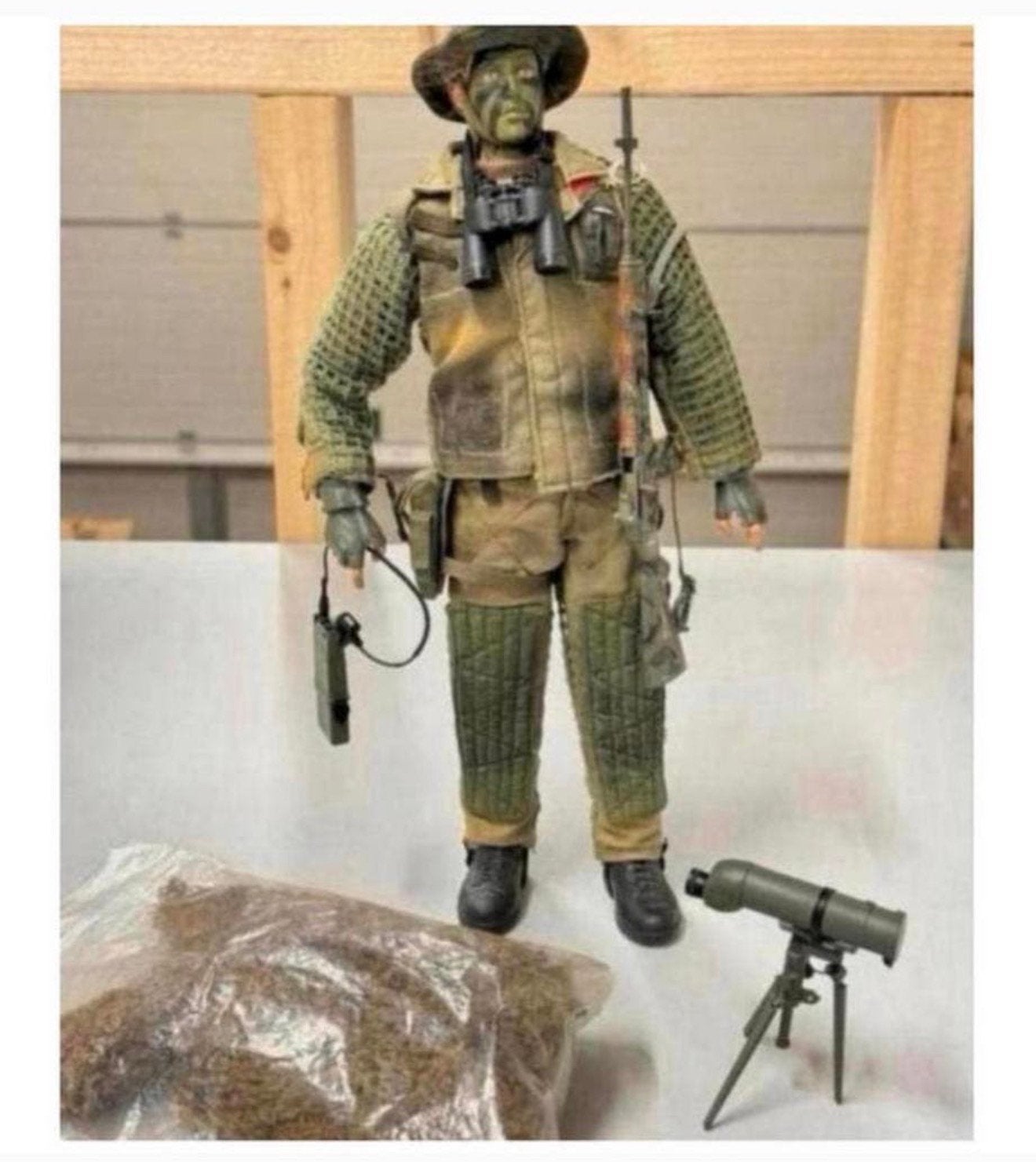 Figurine Dragon US Sniper 1:6 Dragon de nombreux accessoires, Enlèvement ou Envoi, Comme neuf, Plus grand que 1:35, Personnage ou Figurines
