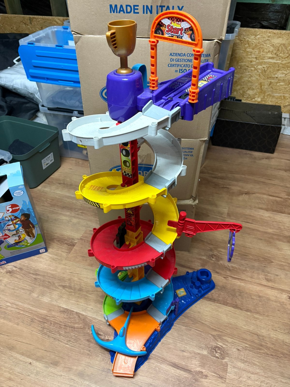 Vtech tornado stuntpark, Ophalen, Zo goed als nieuw