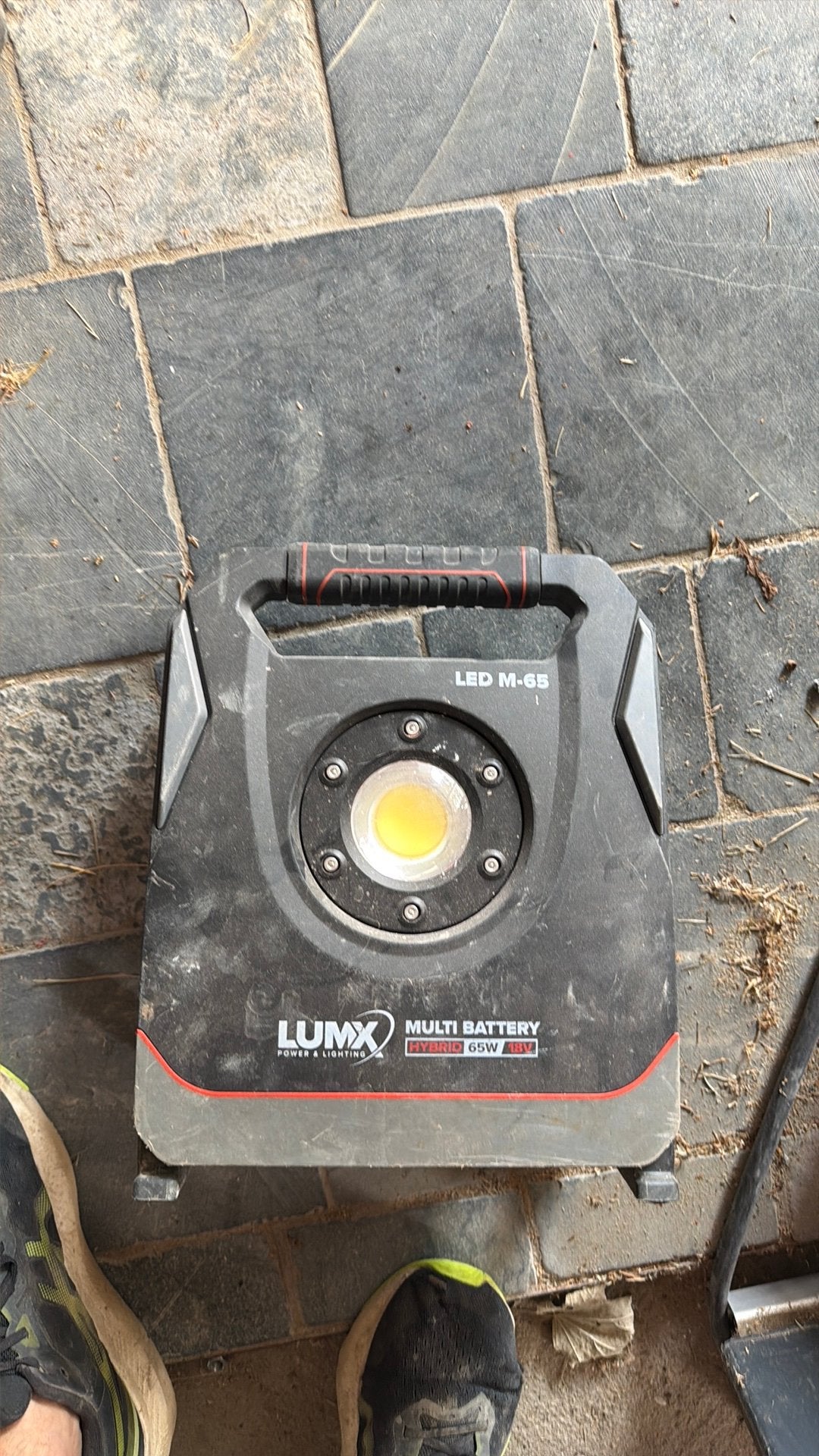 Werklampen 18v/hybride, Ophalen, Gebruikt
