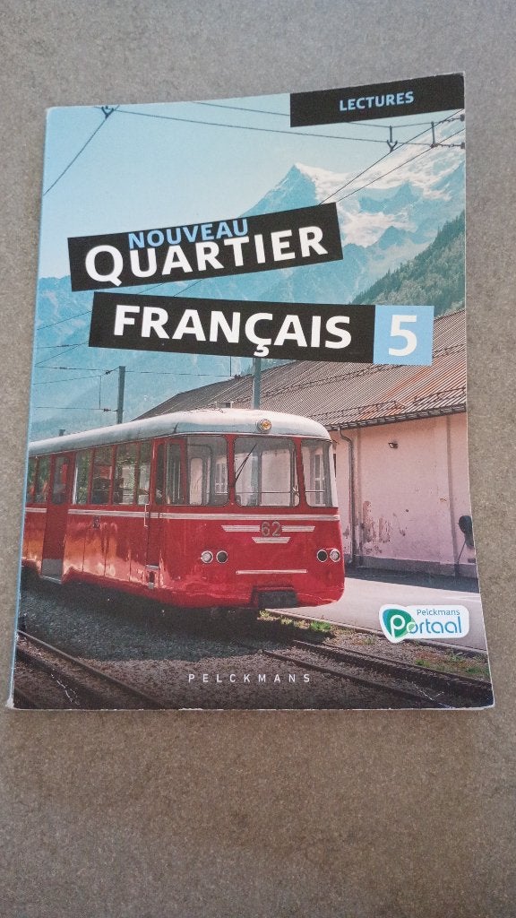 Nouveau Quartier Français 5, Boeken, Schoolboeken, Frans, ASO, Pelckmans, Ophalen