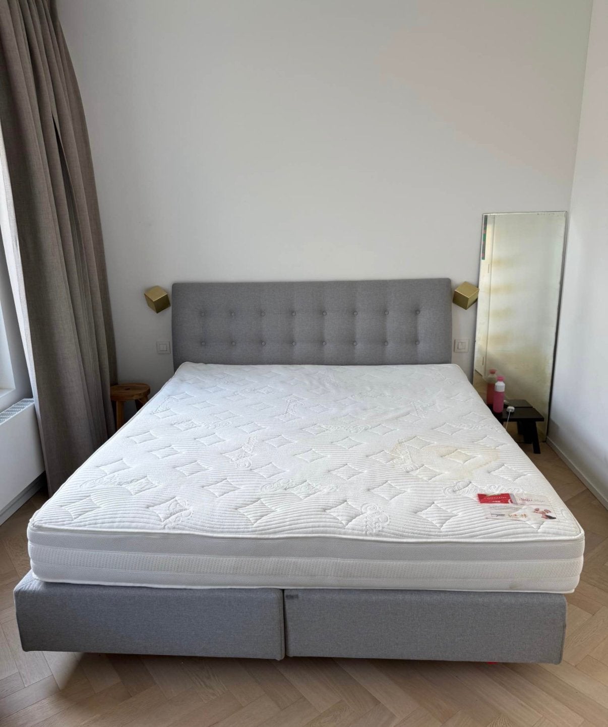 Boxspringset SwissSleep Marilyn - SwissSleep Platinum, Ophalen, Modern design, Gebruikt, Tweepersoons