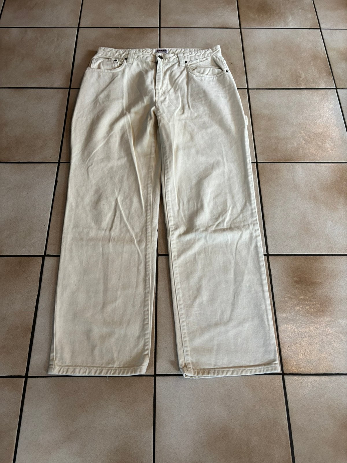 Jaensbroek guess, Kleding | Dames, Broeken en Pantalons, Ophalen of Verzenden, Zo goed als nieuw, Overige kleuren, Lang