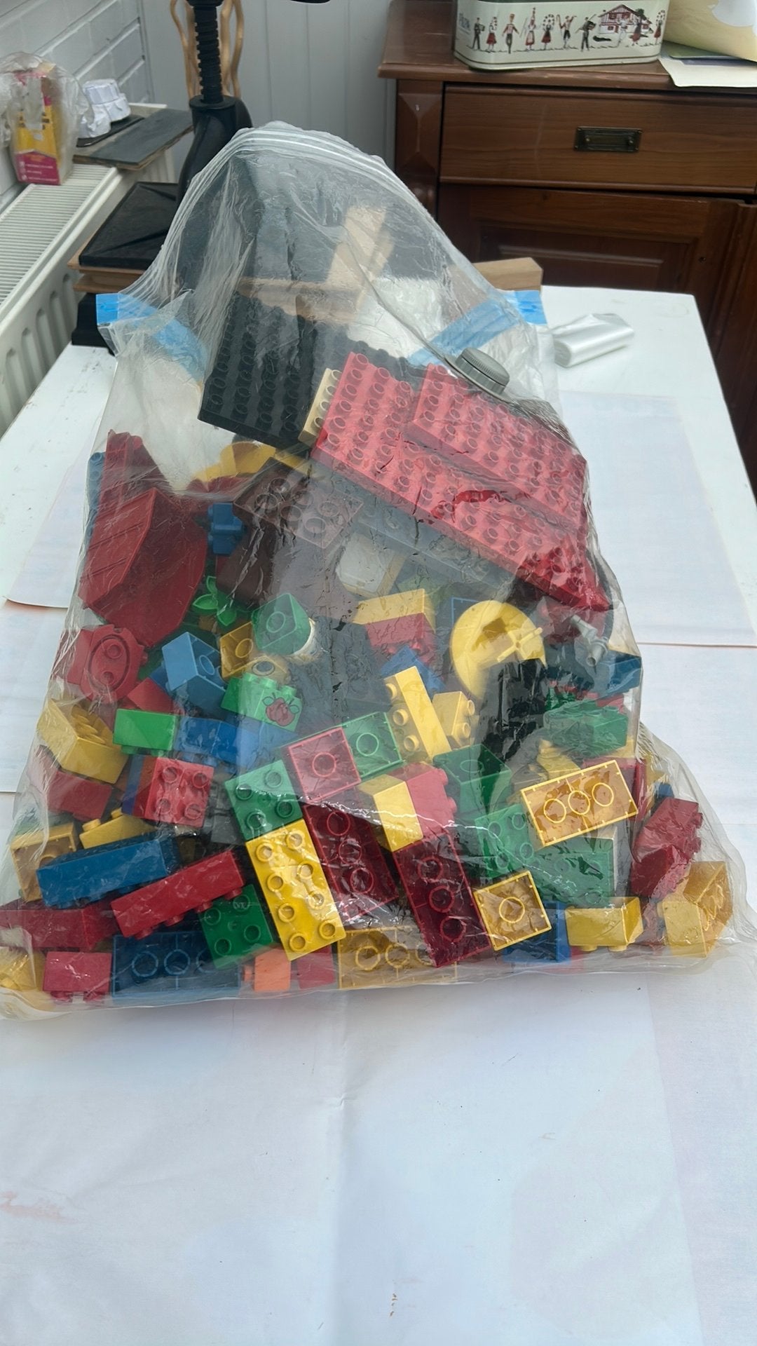 Losse duplo stenen, Kinderen en Baby's, Ophalen, Gebruikt, Losse stenen, Duplo