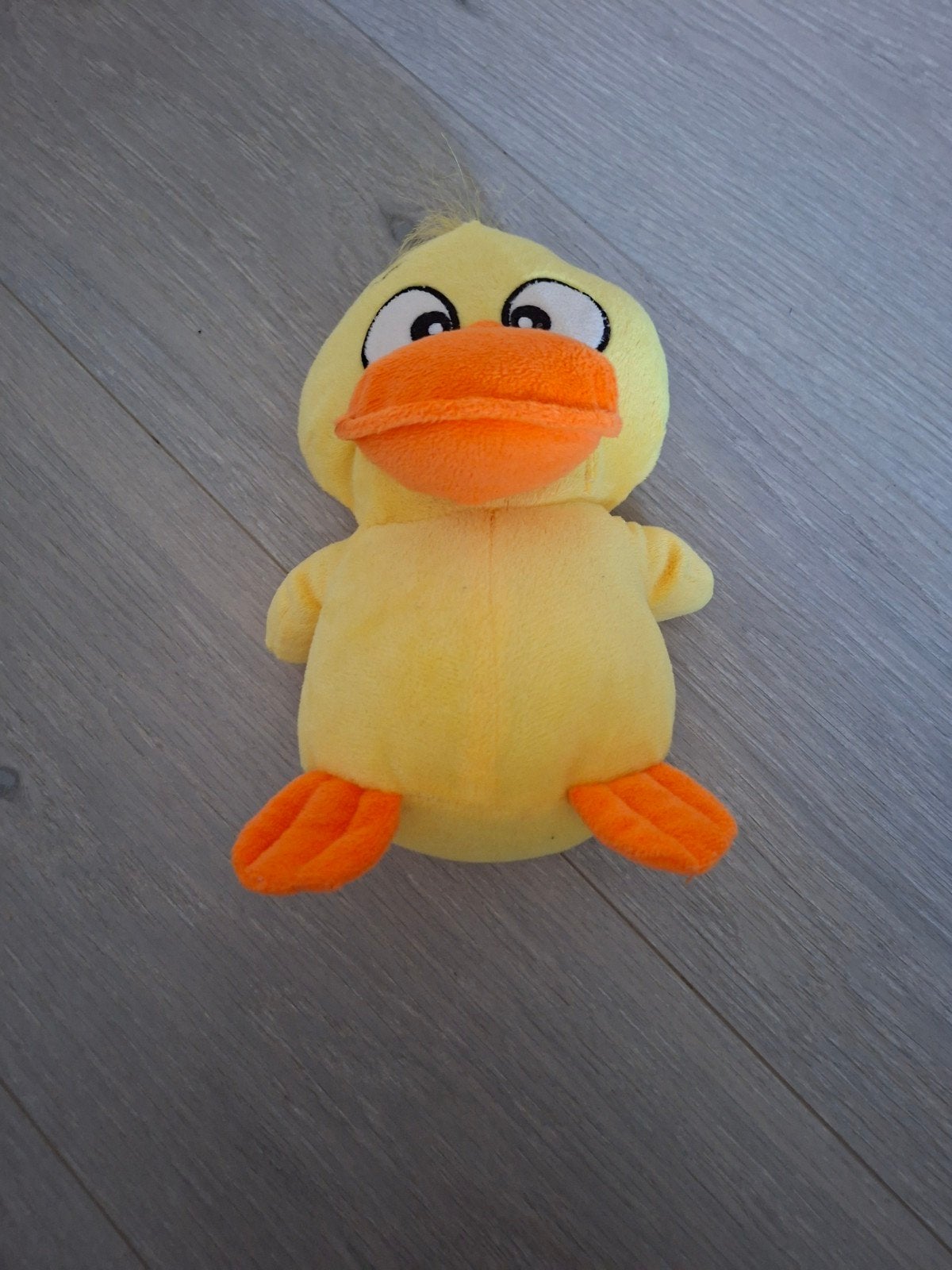 knuffel eend, Kinderen en Baby's, Ophalen of Verzenden, Zo goed als nieuw, Eend