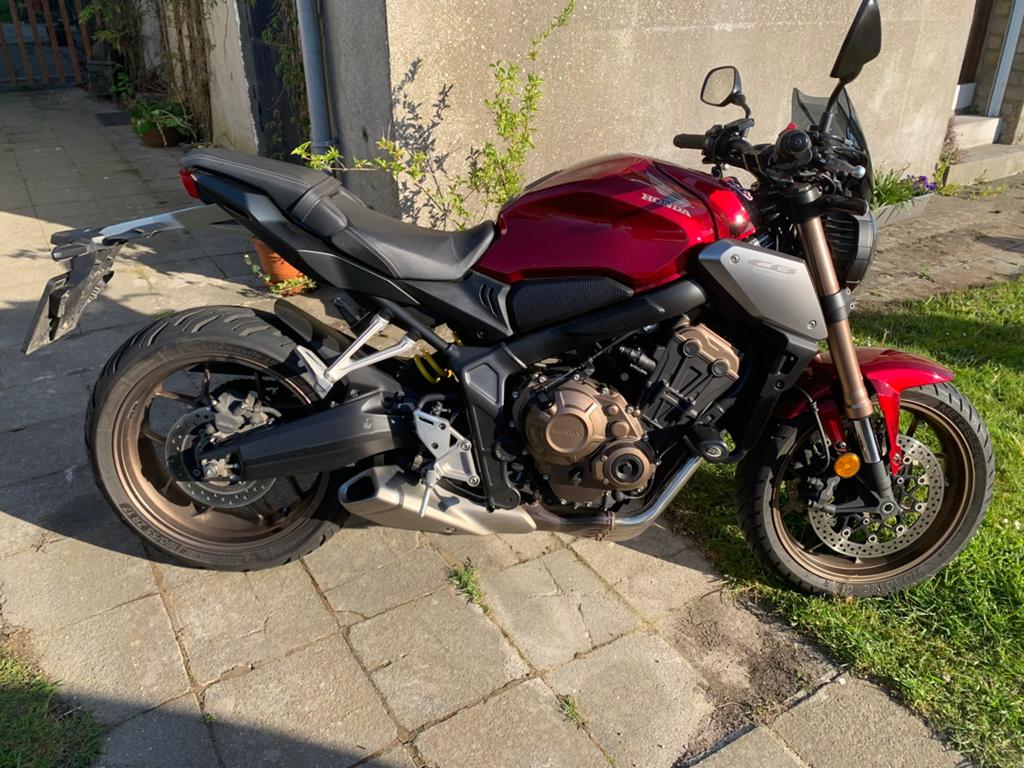 Honda CB650R 2021, Permis Moto A, Plus de 35 kW, Particulier, 4 cylindres