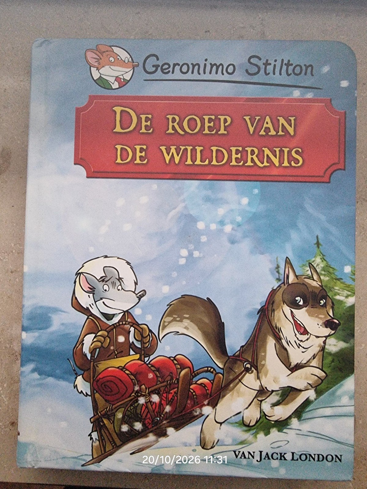 geronimo stilton boeken, Ophalen, Zo goed als nieuw, Van jack london, Sprookjes