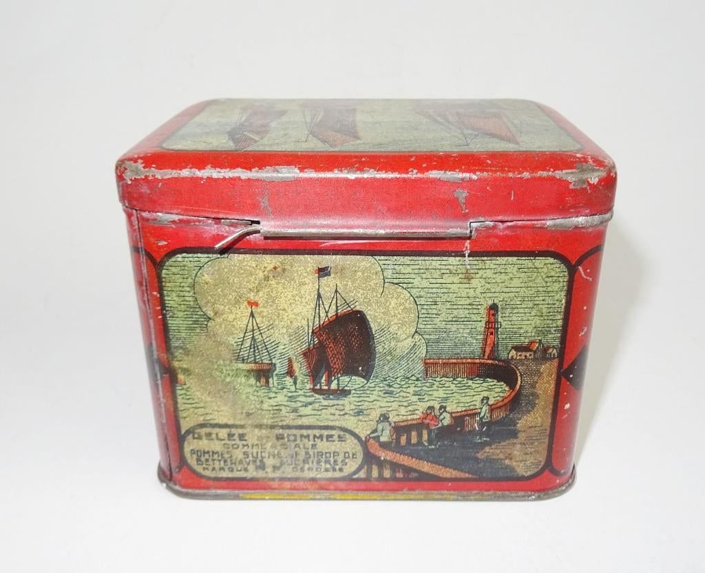 Blik Poma Fina sirop de pommes boten, Verzamelen, Ophalen of Verzenden, Gebruikt