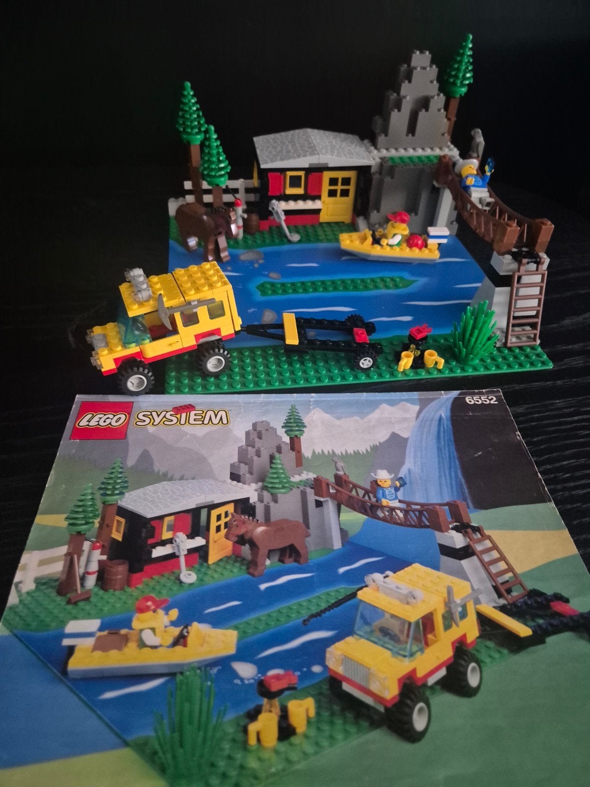LEGO Classic Town set 6552 "Rocky River Retreat" - Vintage s, Ophalen, Lego