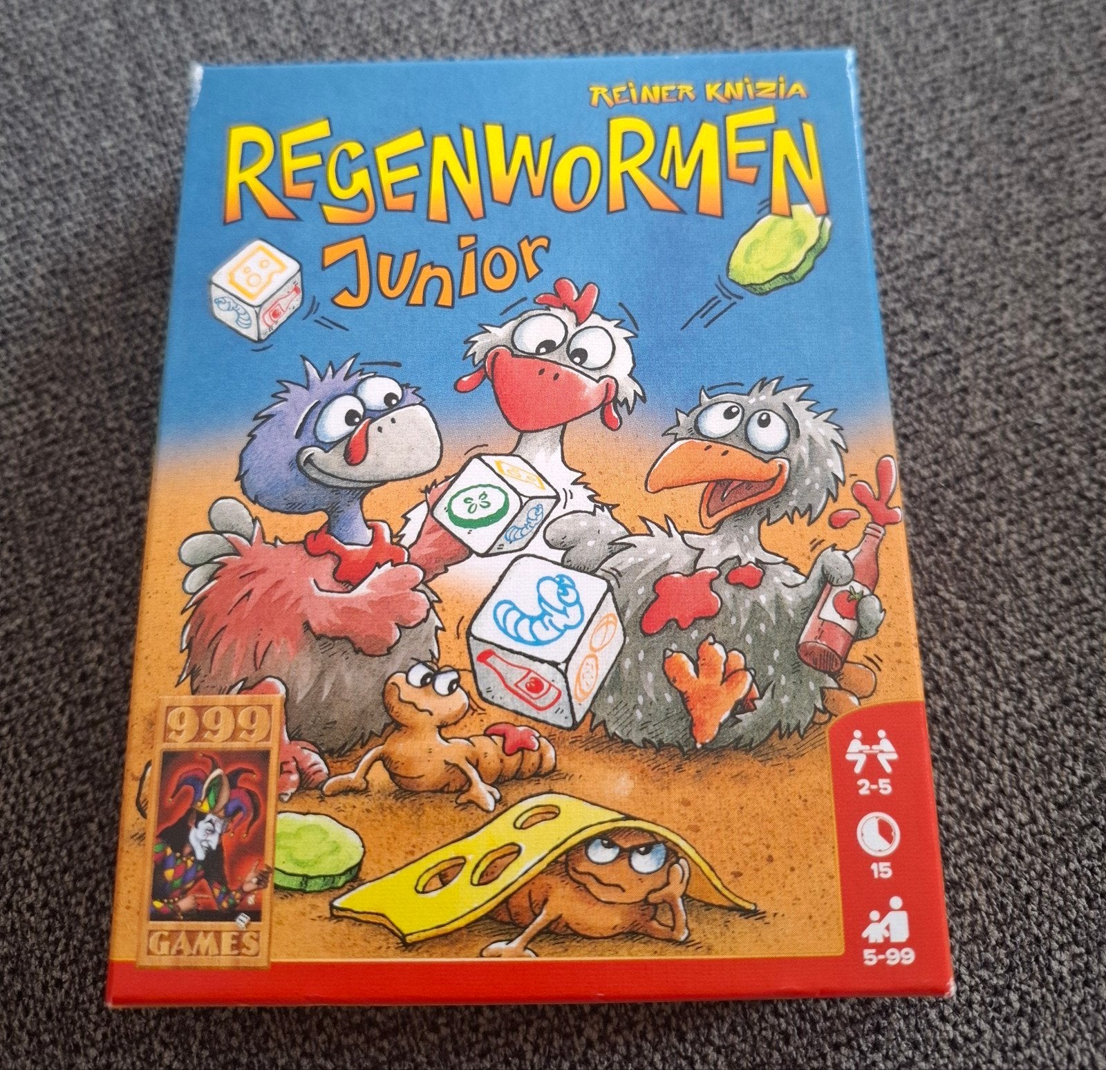 regenwormen junior, Ophalen of Verzenden