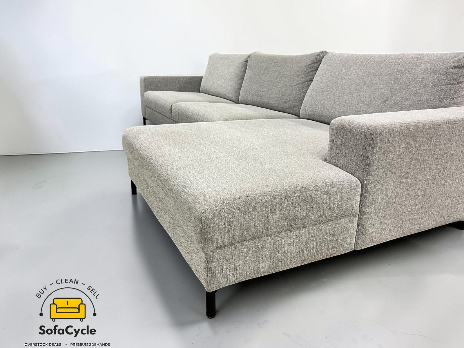 Chaise Sits Corner avec pouf - Parfait état/Livraison, Enlèvement ou Envoi, SofaCycle, Info@sofacycle.be