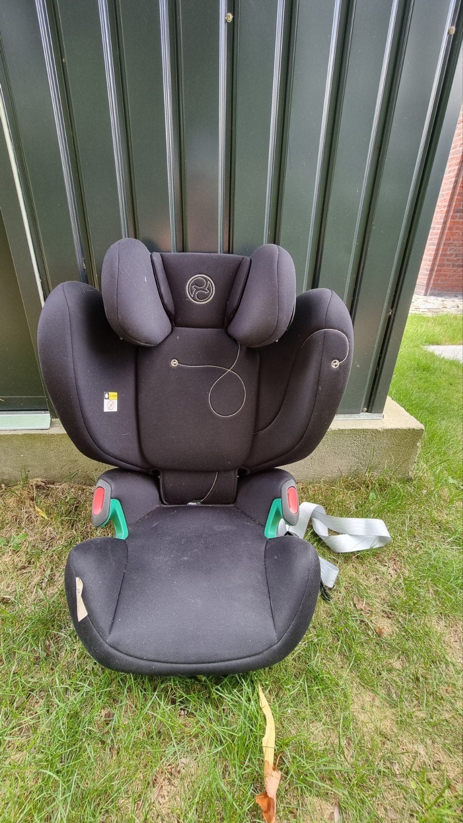 zwarte autostoel cybex  g2, Autogordel of Isofix, Gebruikt, Zijbescherming, Ophalen