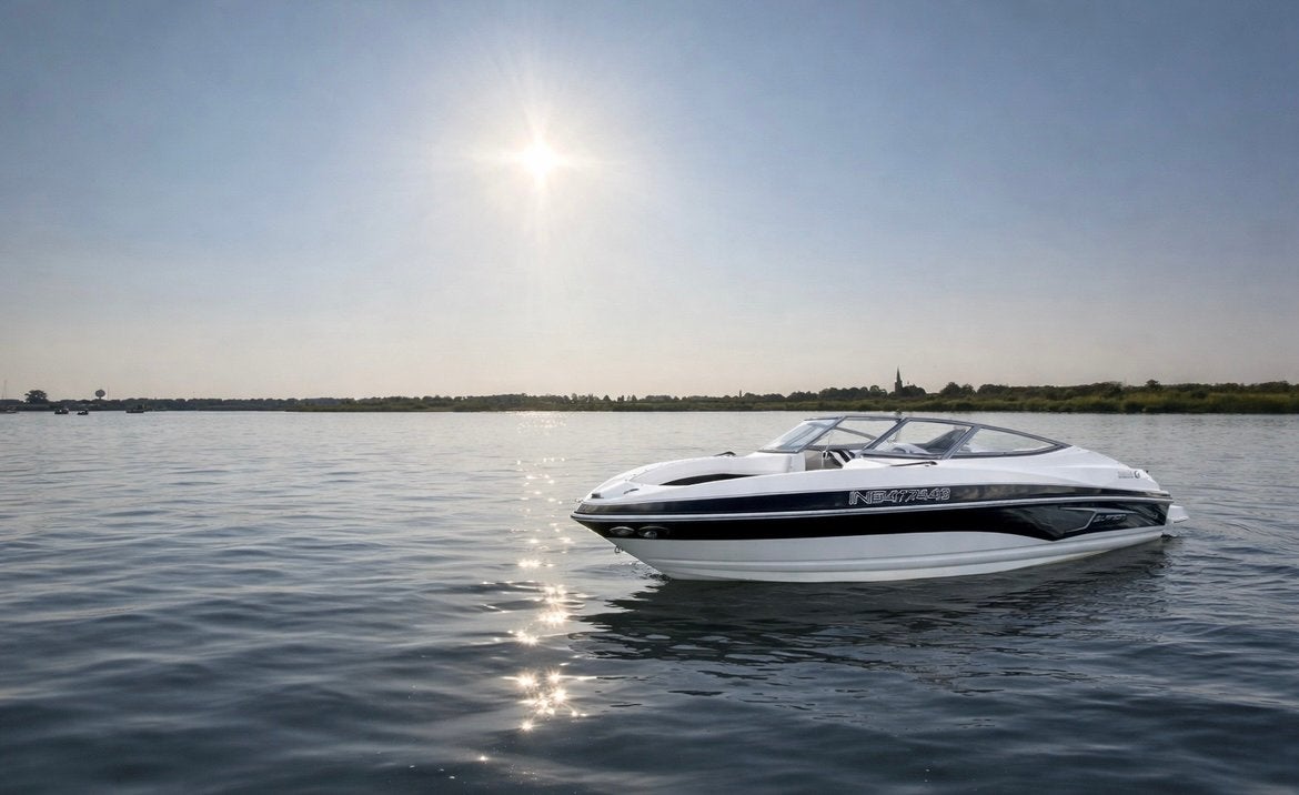 Larson Senza 206 4.3L V6 220PK  Bowrider waterski speedboot, Watersport en Boten, Speedboten, Ophalen, Gebruikt, Overige merken