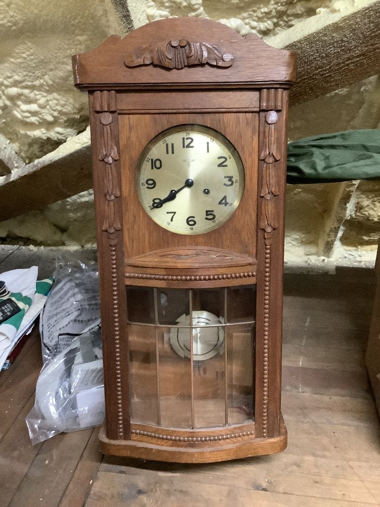 Vintage klok, Antiquités & Art, Antiquités | Horloges, Enlèvement