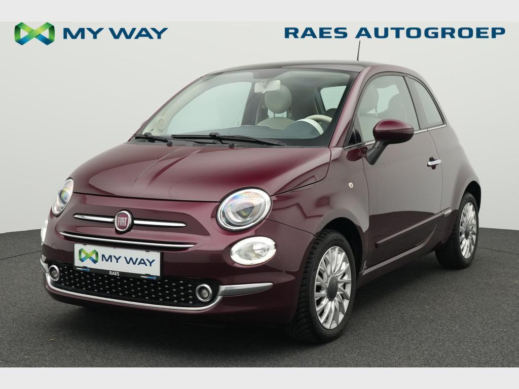 Fiat 500 500 1.2i Lounge, Auto's, Bedrijf, Handgeschakeld, Zilver of Grijs, Stadsauto
