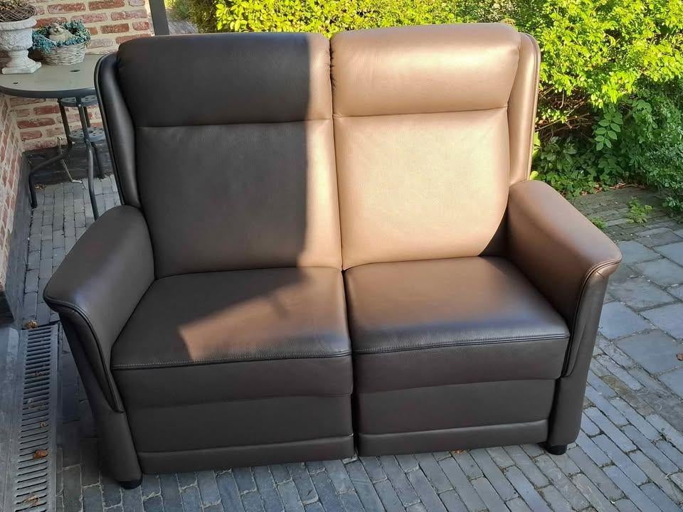 tweezit zetel, Huis en Inrichting, Ophalen, Zo goed als nieuw, Tweepersoons