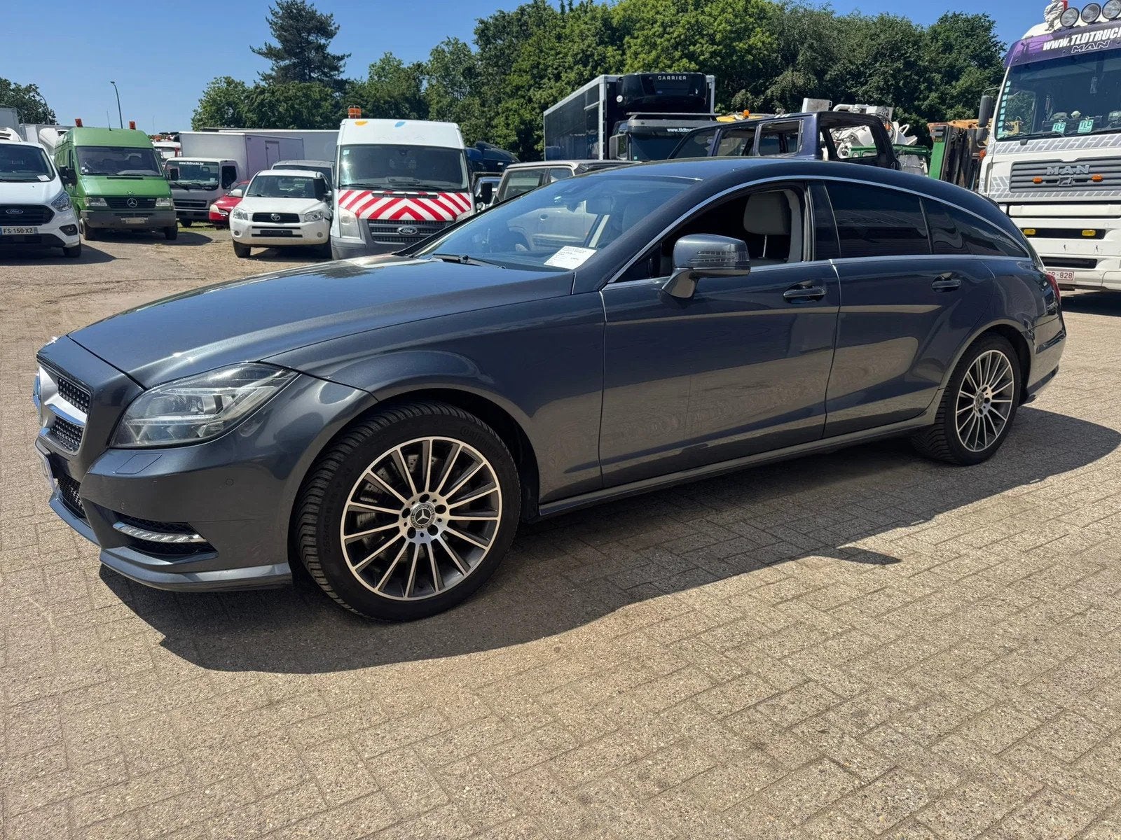 Mercedes-Benz CLS-Klasse *CLS350-4MATIC* (bj 2013), Autos, Cuir, Achat, Entreprise, 5 portes