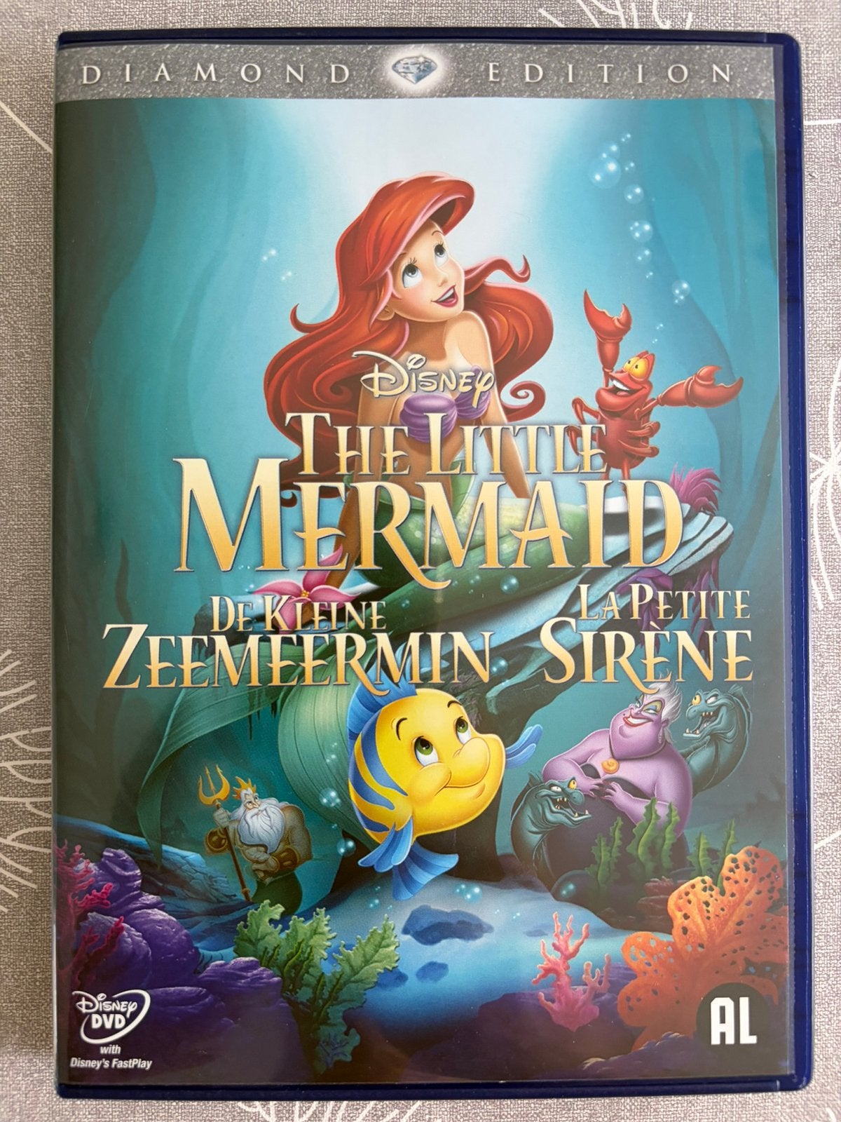 Disney De kleine zeemeermin - The Little Mermaid DVD, Cd's en Dvd's, Ophalen of Verzenden, Gebruikt