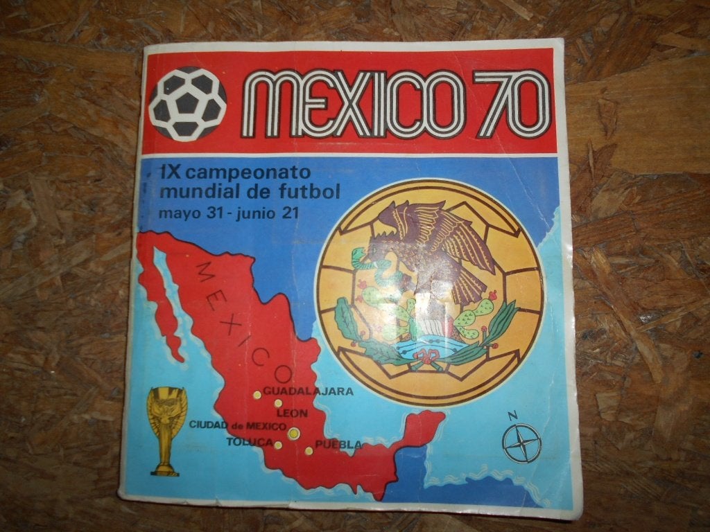 Mexico 70 : album panini complet (bon état), Enlèvement ou Envoi, Utilisé, Plusieurs autocollants