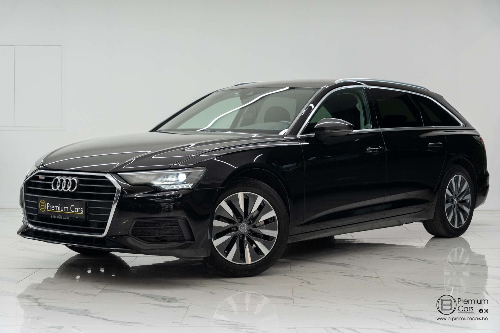 Audi A6 35 TDI! Led, cruise, Navi, virtual cockpit!, Auto's, Automaat, Gebruikt, 4 cilinders, Zwart