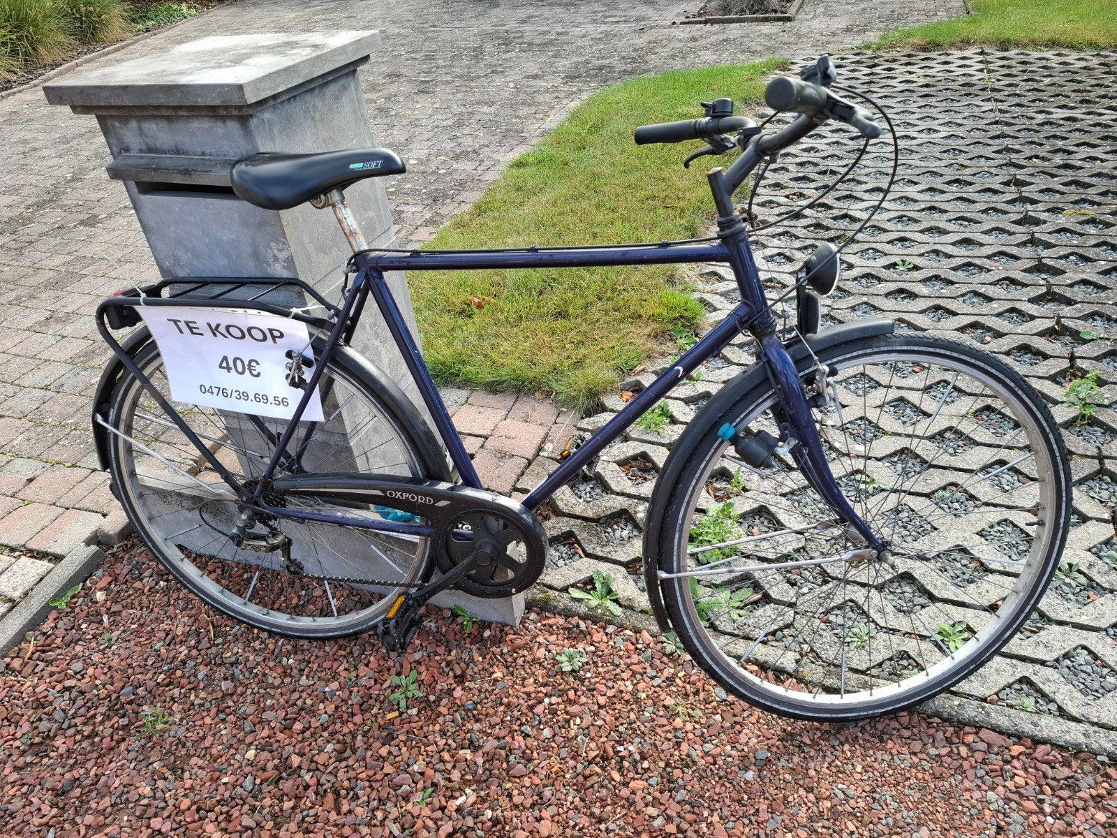 herenfiets, Fietsen en Brommers, Ophalen, Gebruikt, Versnellingen
