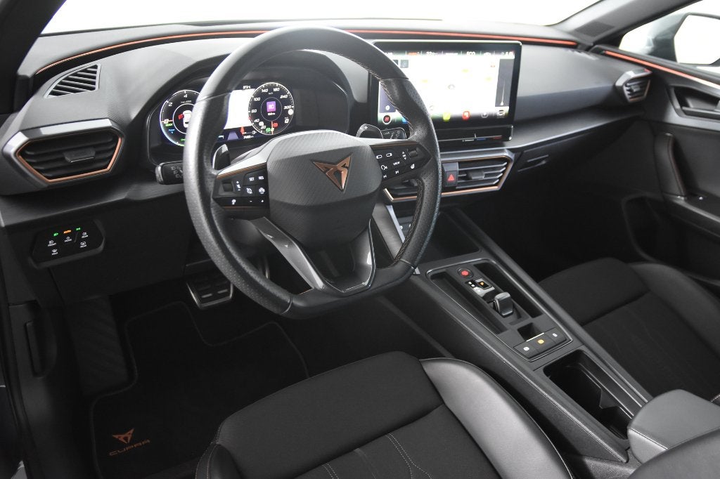 Cupra Leon 1.4 TSI e-Hybrid *1er propriétaire*Cuir*Navi*, 1395 cm³, Argent ou Gris, Euro 6, Entreprise