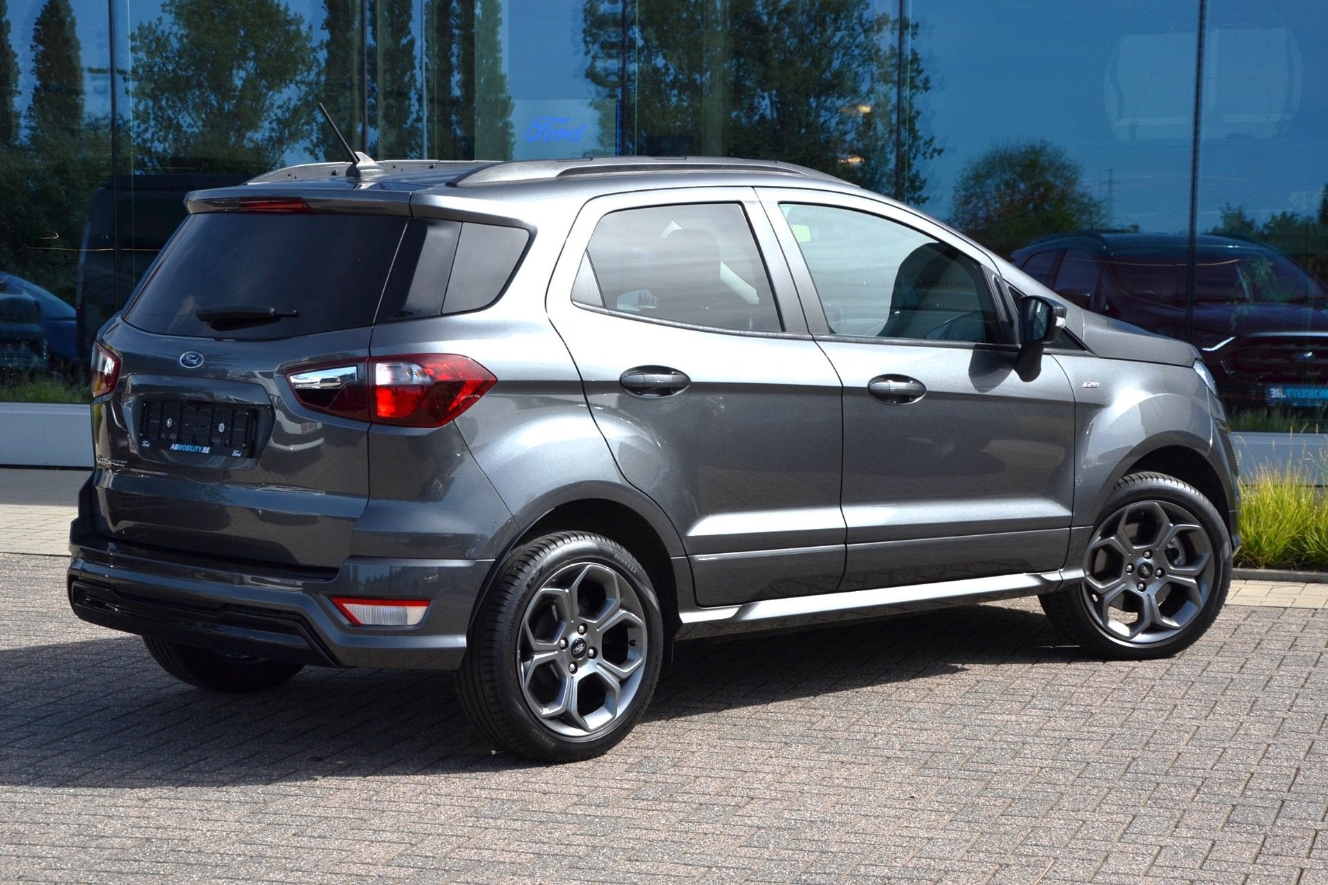 Ford EcoSport ST Line 1.0i Ecoboost (bj 2023), Auto's, Gebruikt, Leder en Stof, Bedrijf, SUV of Terreinwagen