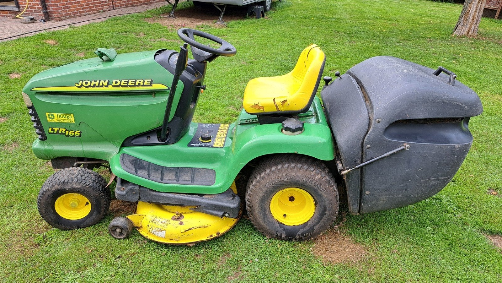 john Deere zitmaaier, Ophalen, Gebruikt, John Deere