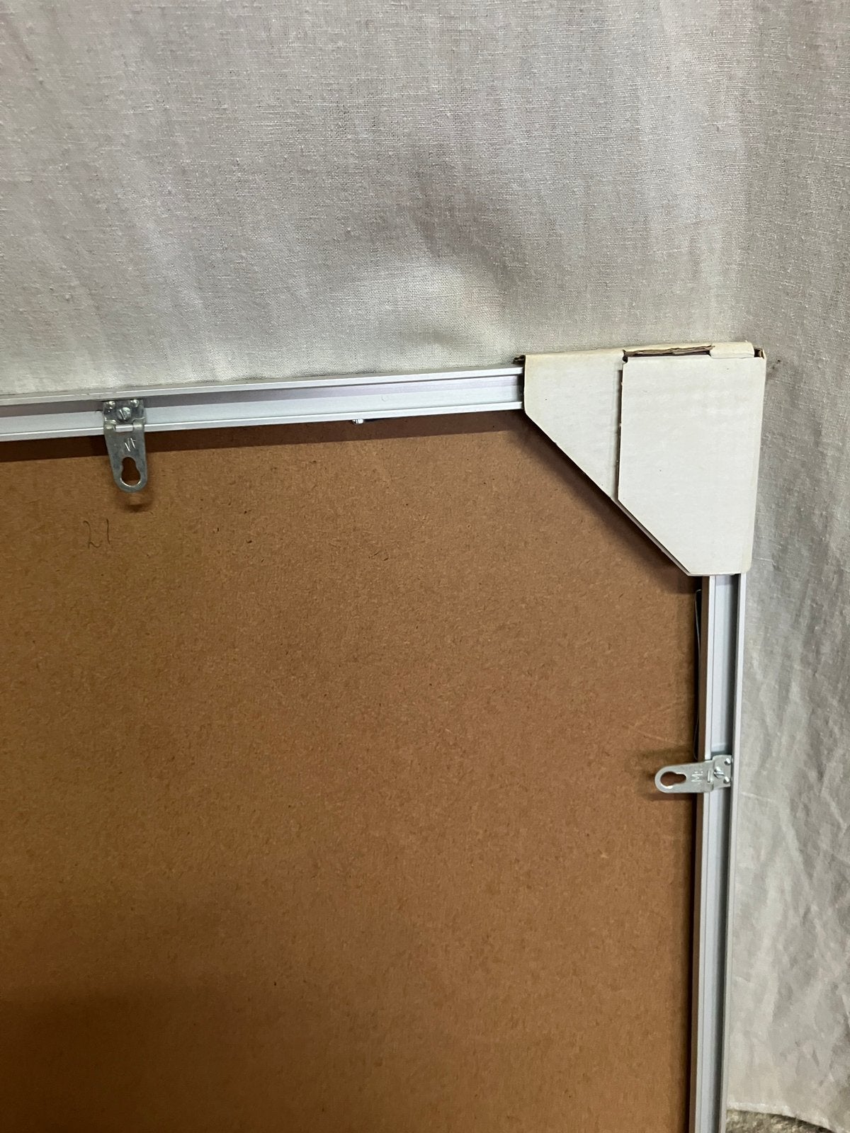 Fotokader aluminium  6 stuks, Audio, Tv en Foto, Fotografie | Fotolijsten, Ophalen, Zo goed als nieuw, Glas