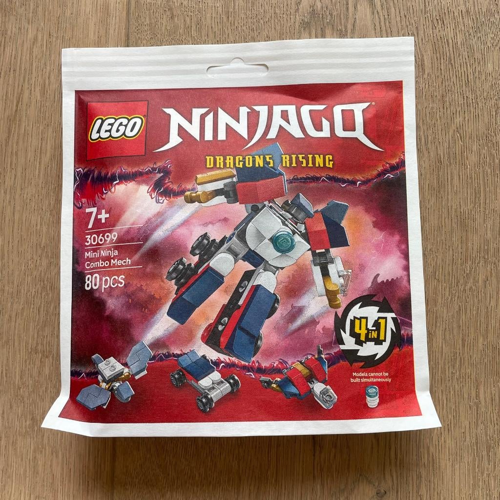 Lego 30699 Mini Ninja Combo Mech, Kinderen en Baby's, Speelgoed | Duplo en Lego, Lego, Nieuw, Ophalen of Verzenden, Compleet