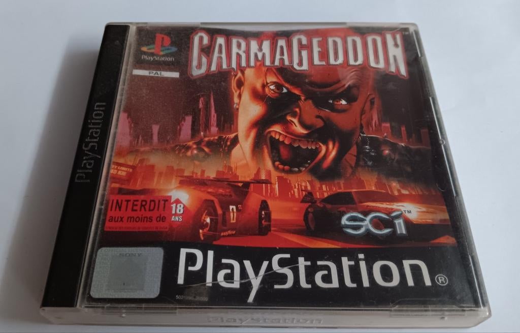 Carmageddon - PlayStation, Enlèvement ou Envoi, 2 joueurs, Utilisé, Course et Pilotage