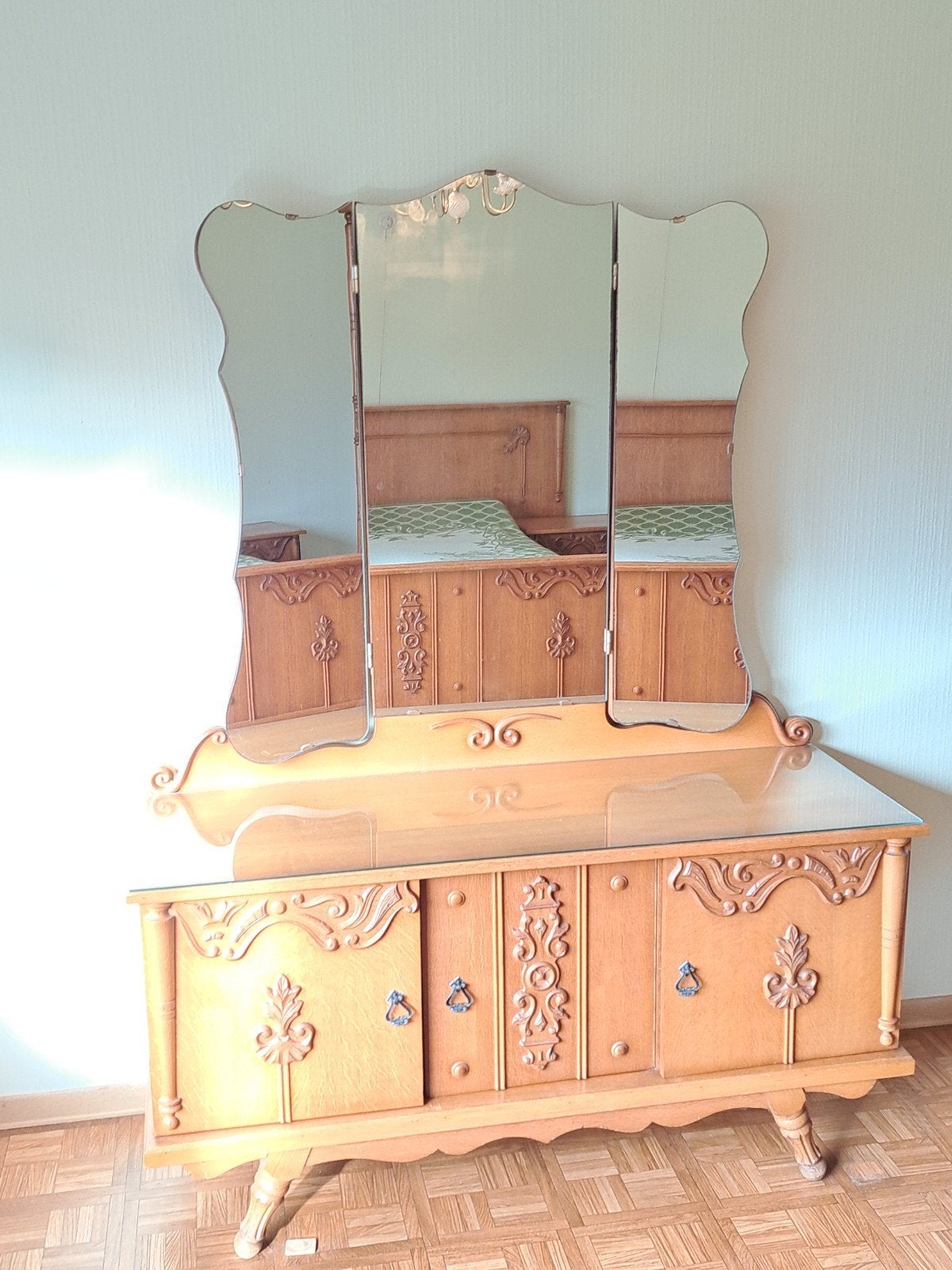 Table de maquillage de style rustique, Enlèvement